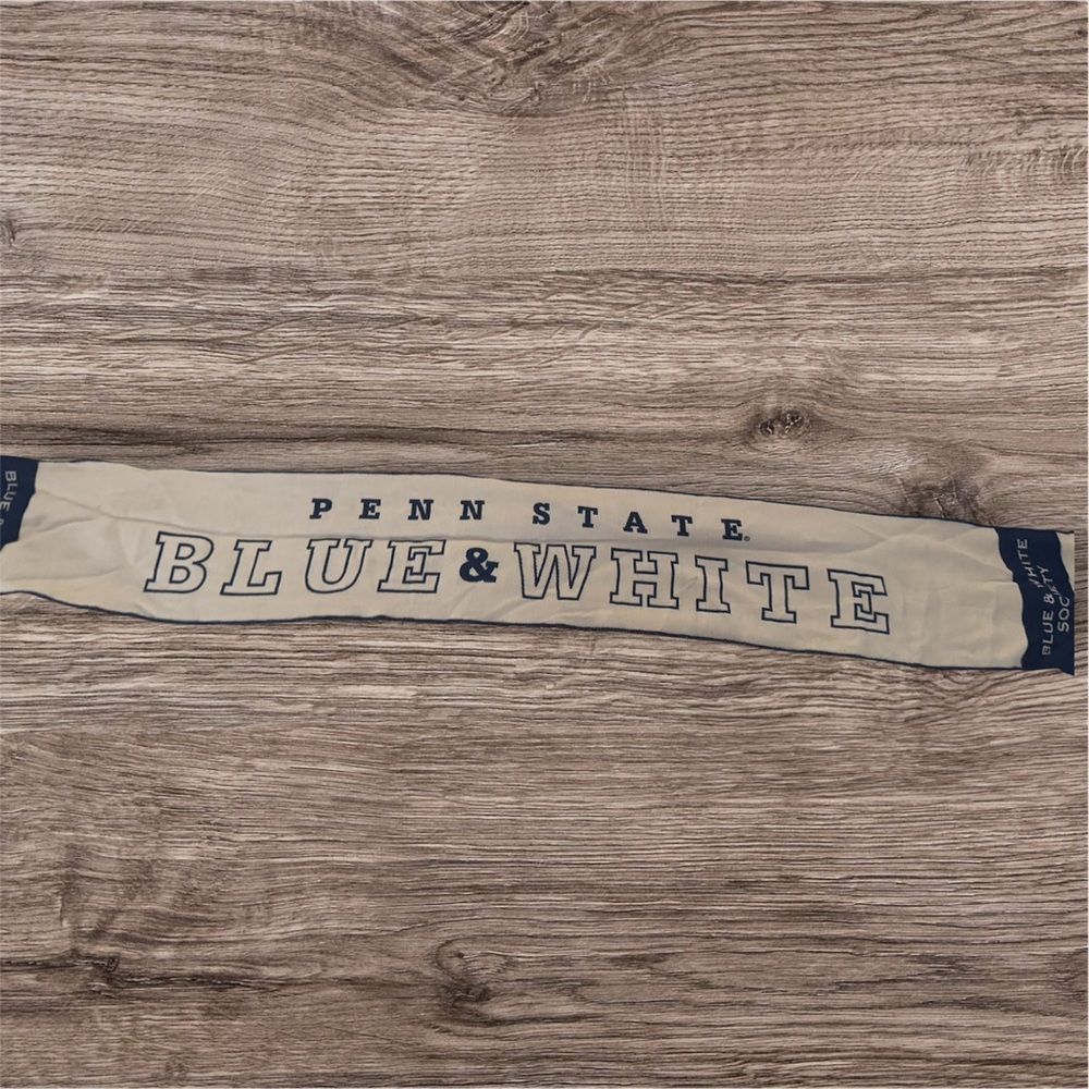 Penn State Blue & White society Scarf